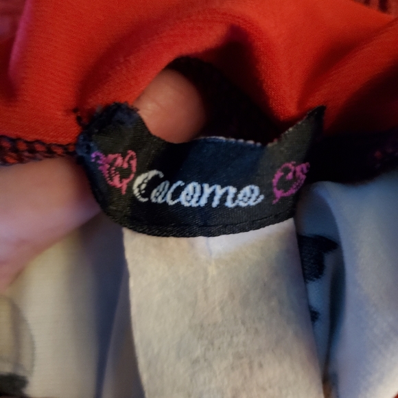 Vintage Cocomo Floral V Neck Tunic Top Small - Picture 9 of 9